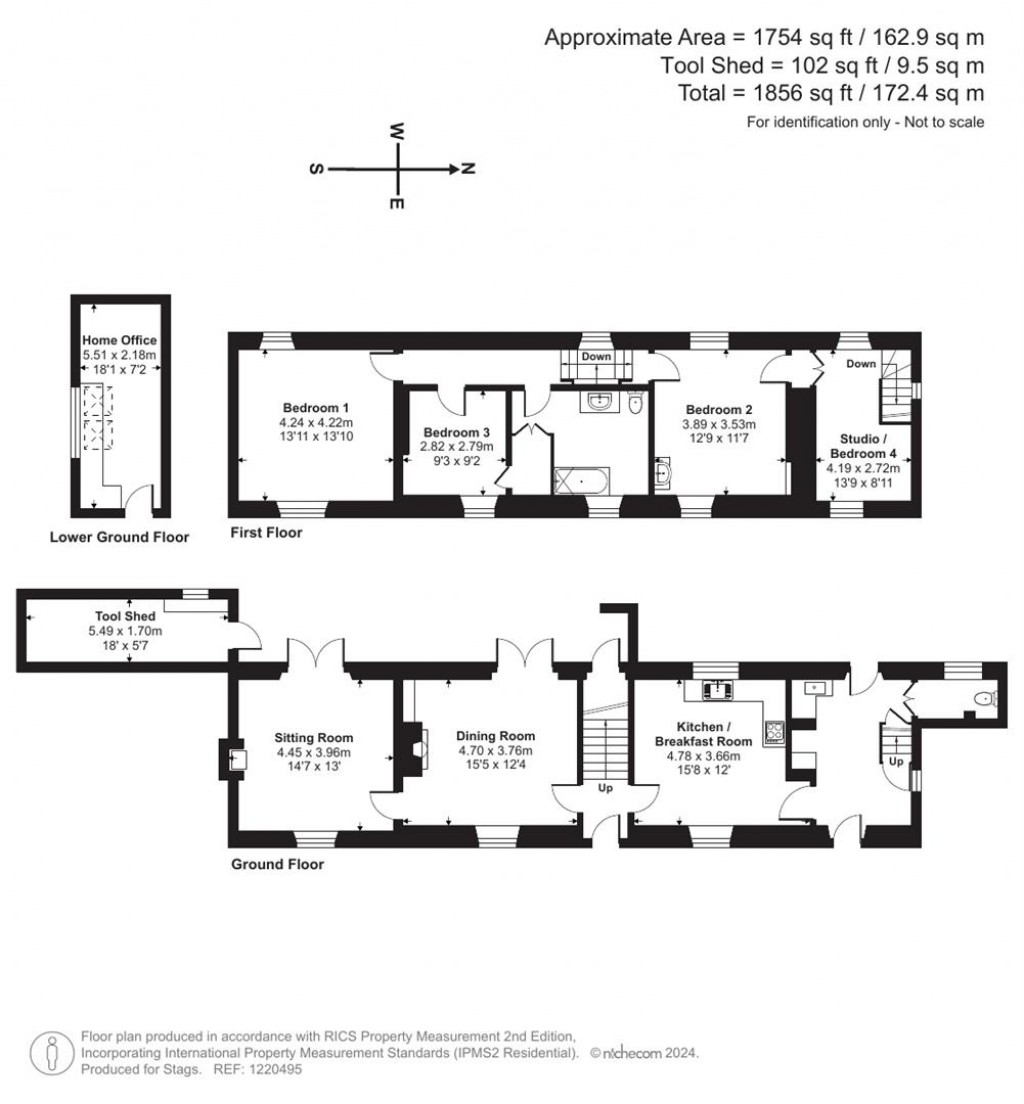 Floorplans For Bishops Hull Road, Bishops Hull, Taunton