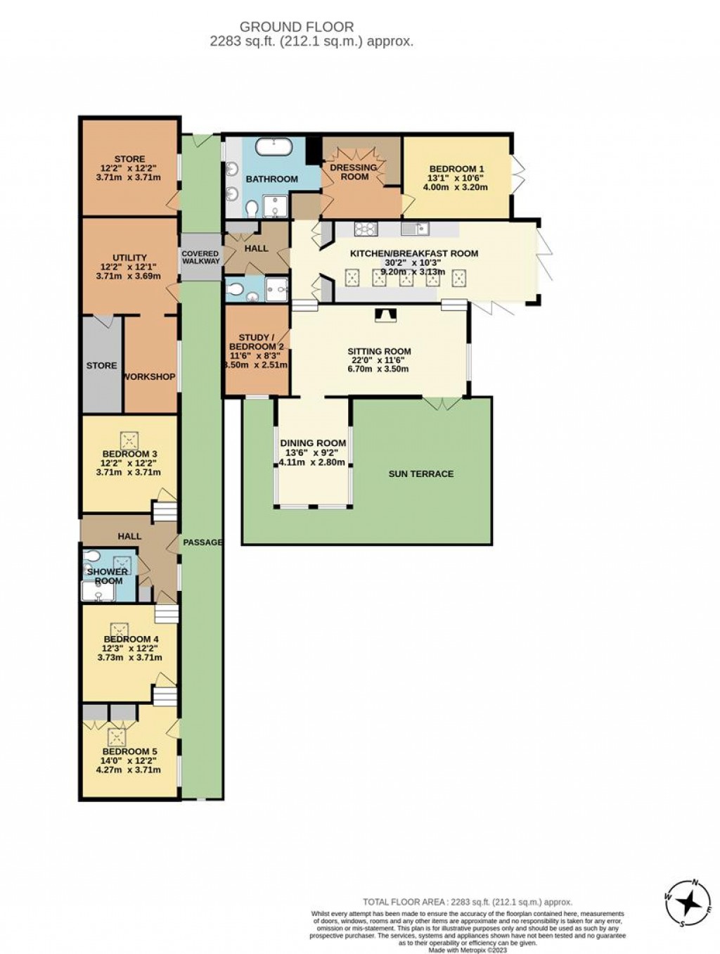 Floorplans For Bonchurch, Isle Of Wight