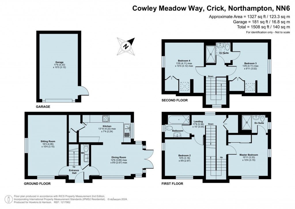 Floorplans For Cowley Meadow Way, Crick, Northampton, NN6