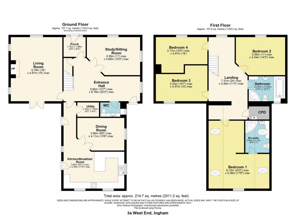 Floorplans For West End, Ingham, Lincoln