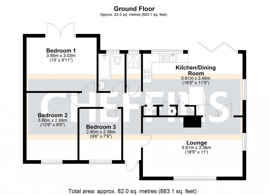 Floorplans For Canute Crescent, Ely