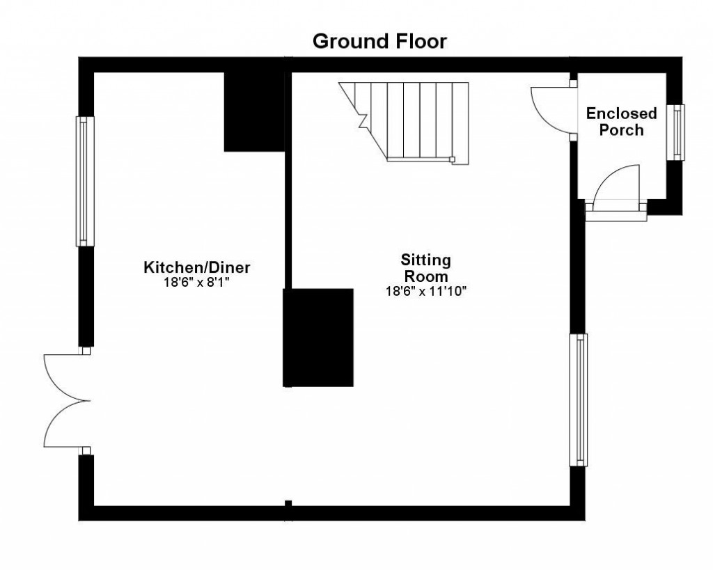 Floorplans For Downs Crescent, Haverhill