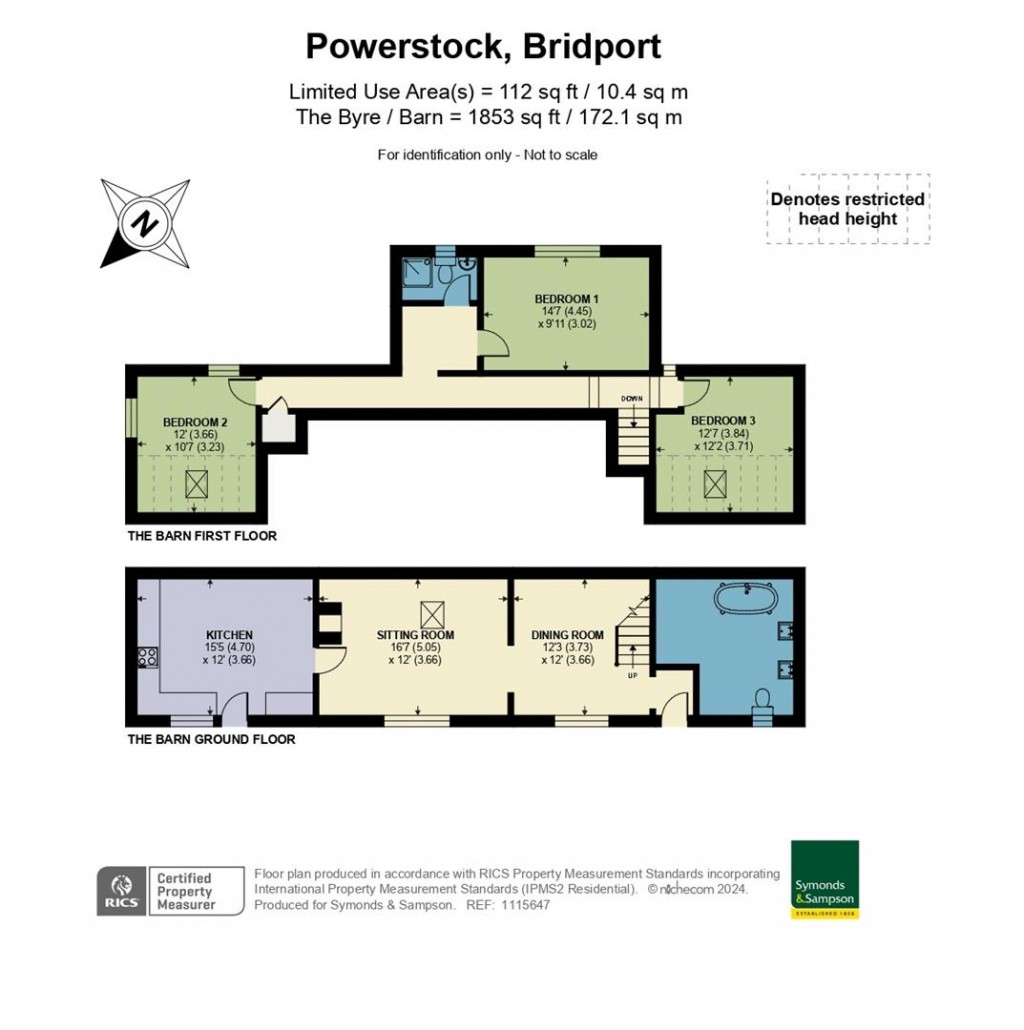 Floorplans For Powerstock, Bridport
