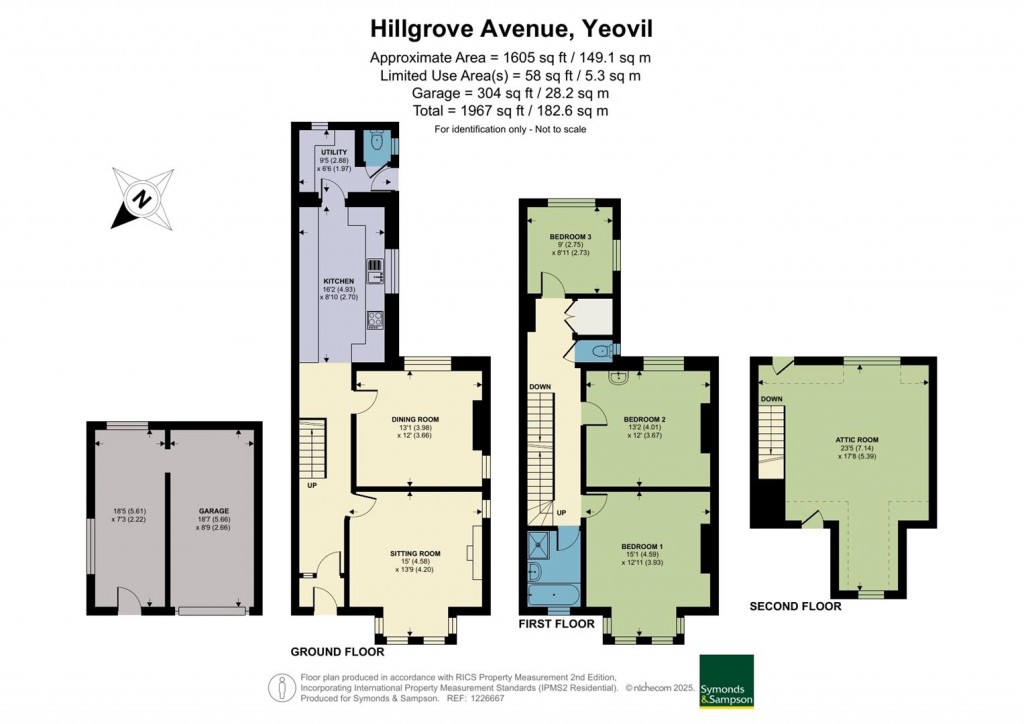 Floorplans For Hillgrove Avenue, Yeovil