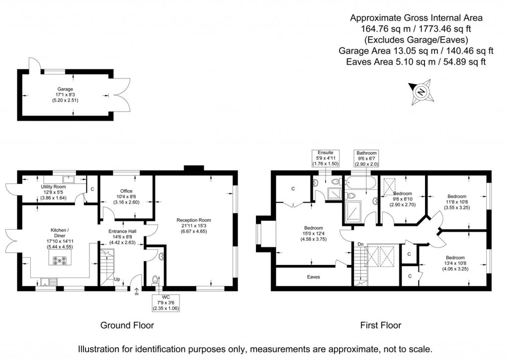 Floorplans For Church End, Ashdon, Saffron Walden