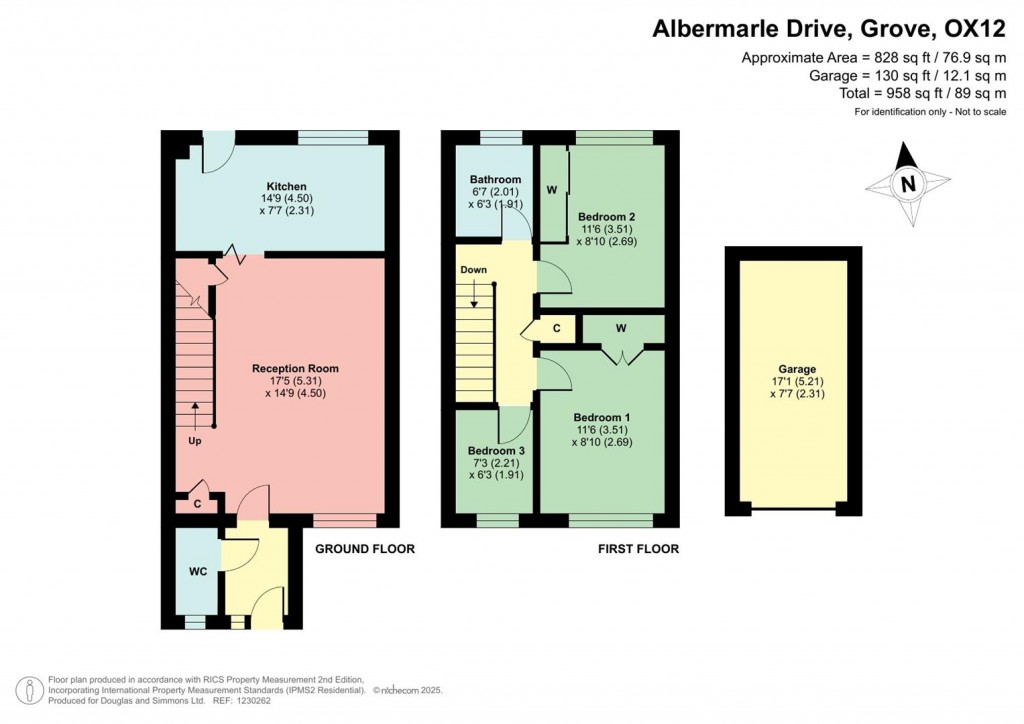 Floorplans For Albermarle Drive, Grove, Wantage