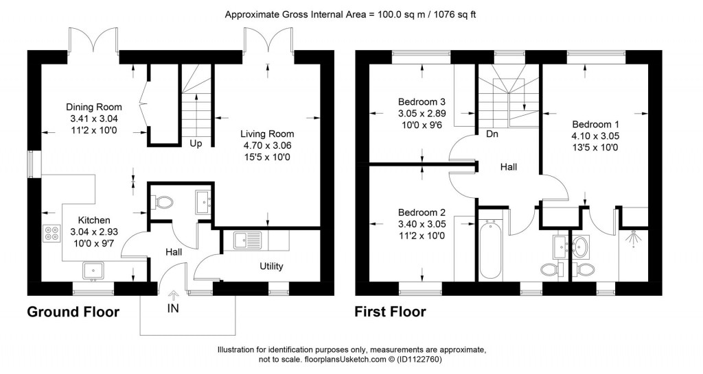 Floorplans For Ipplepen, Devon