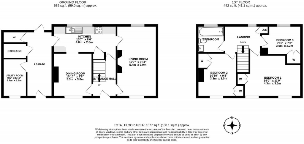 Floorplans For Weaverhead Close, Thaxted, Dunmow