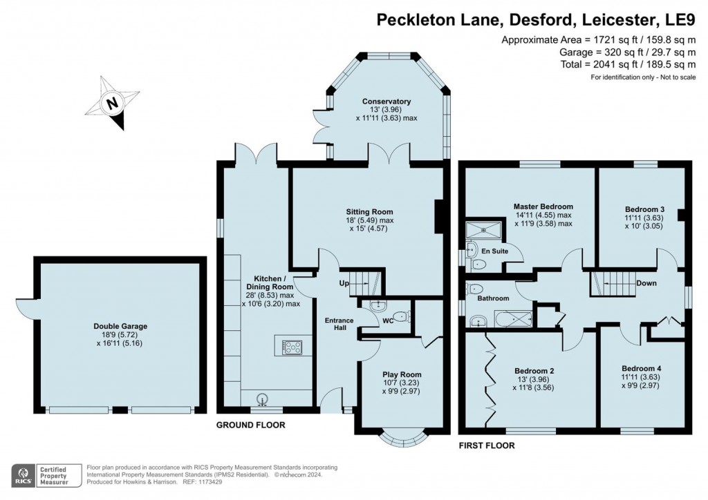 Floorplans For Peckleton Lane, Desford, Leicester