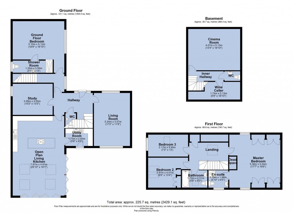 Floorplans For Hall Farm Close, Packington, LE65