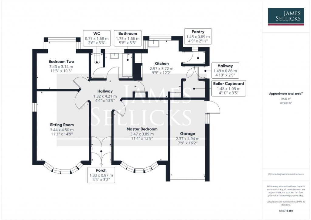 Floorplans For Elizabeth Drive, Oadby, Leicestershire