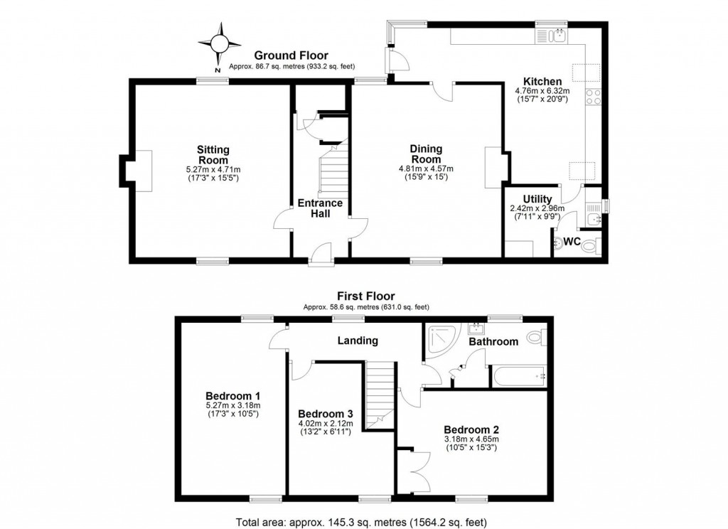 Floorplans For Chillington, Kingsbridge