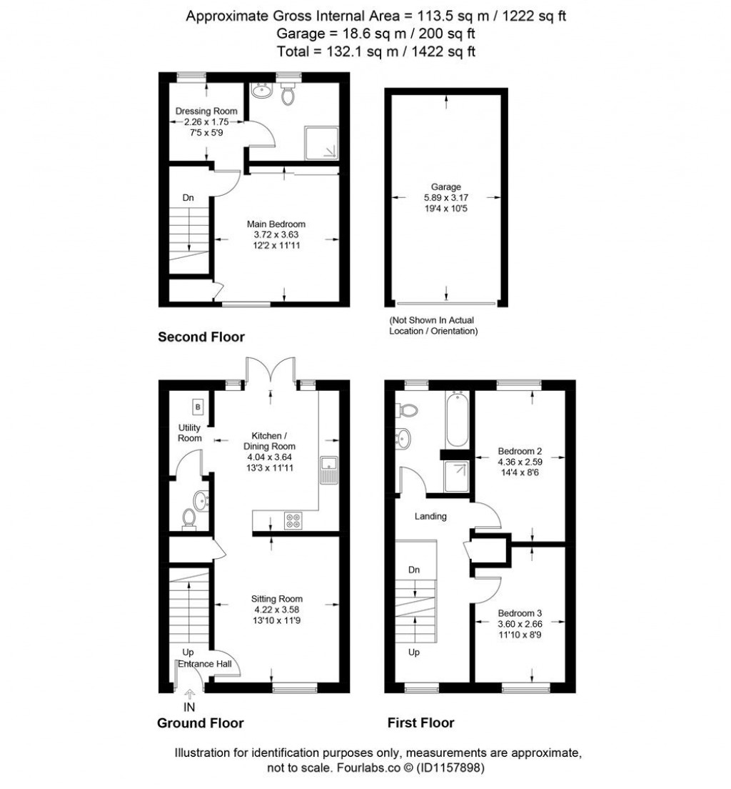 Floorplans For Gamlin Close, Wellington