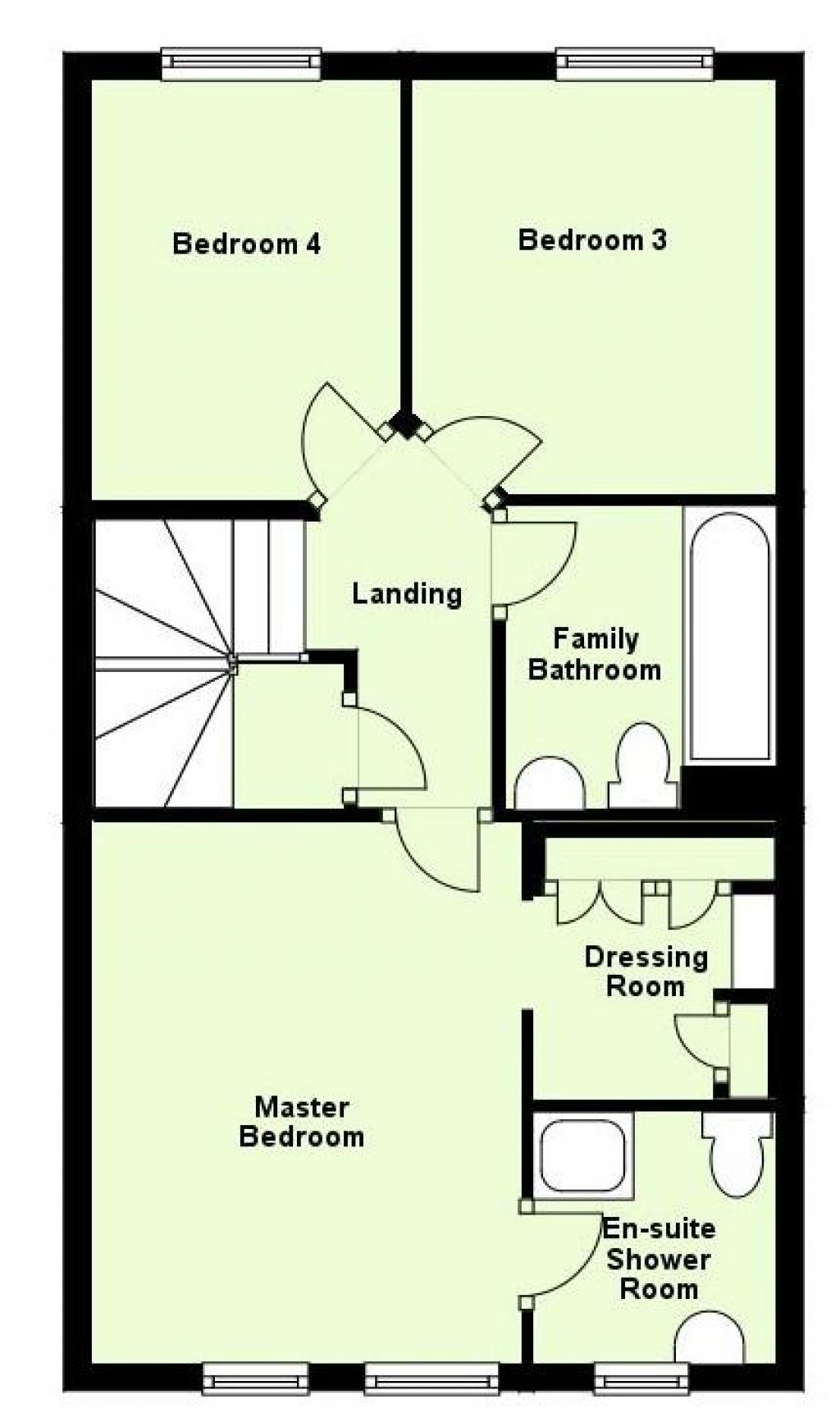 Floorplans For Howard Close, Haverhill