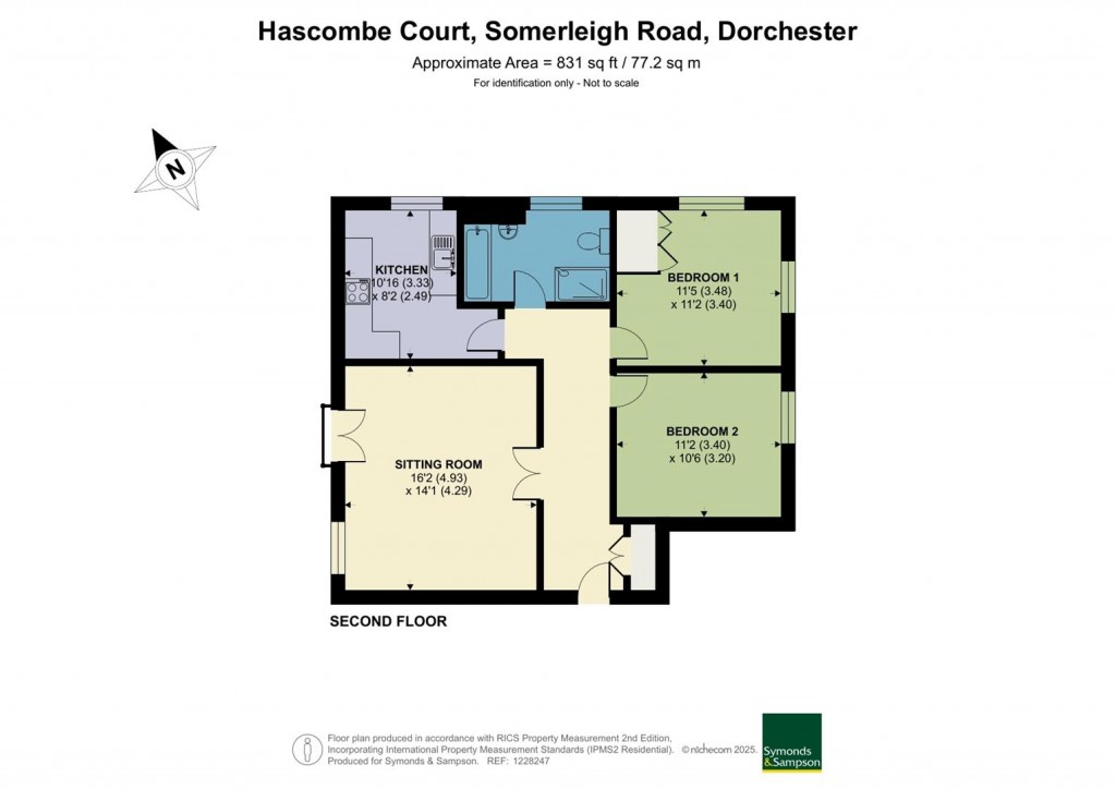 Floorplans For Somerleigh Road, Dorchester