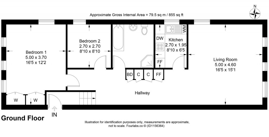 Floorplans For The Stables, Flete, Ivybridge