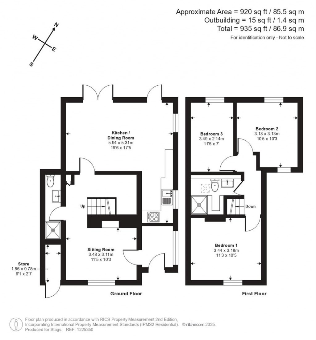 Floorplans For Old Lyme Hill, Charmouth, Bridport