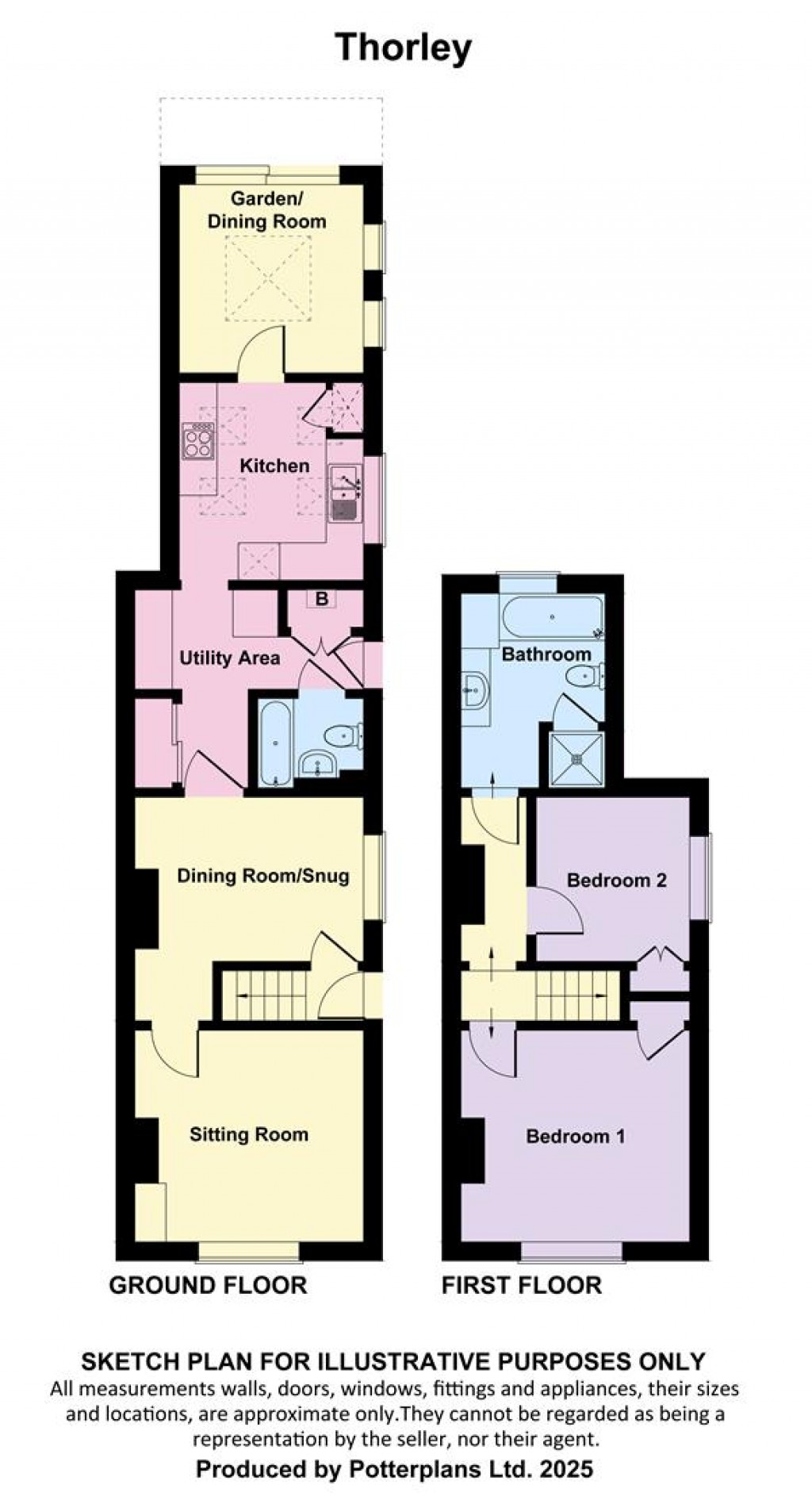 Floorplans For Freshwater, Isle of Wight