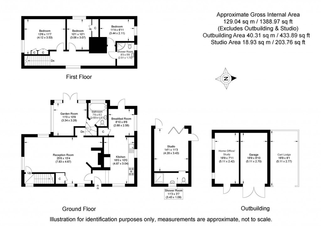 Floorplans For Walden Road, Hadstock, Cambridge