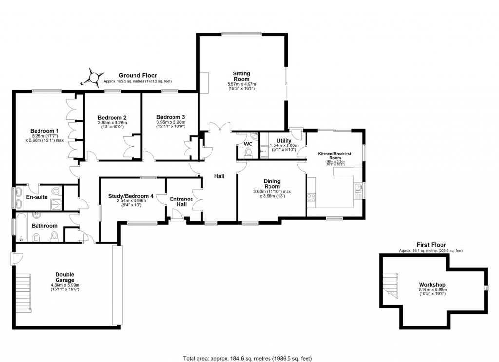 Floorplans For Stokenham, Kingsbridge
