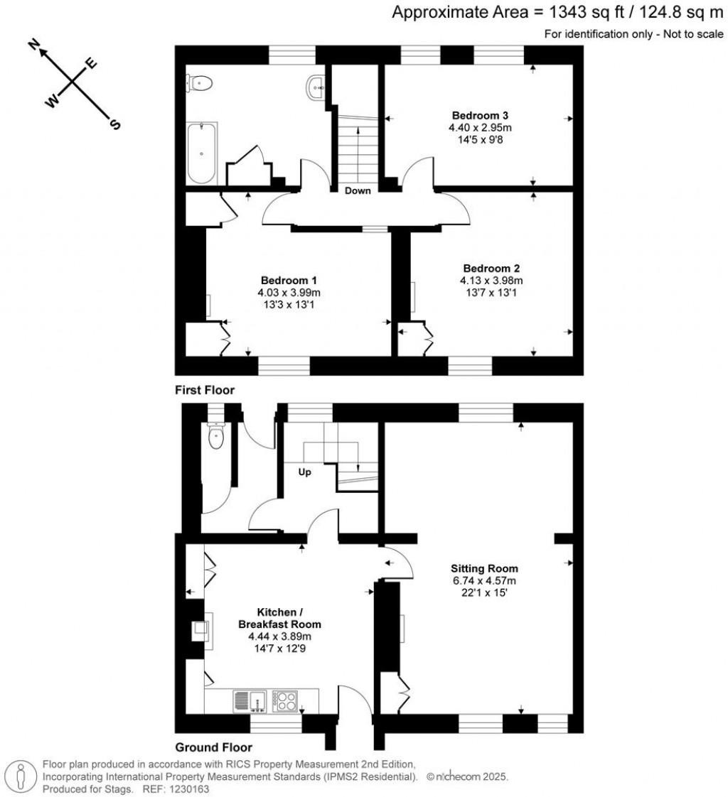 Floorplans For Northmoor Road, Dulverton