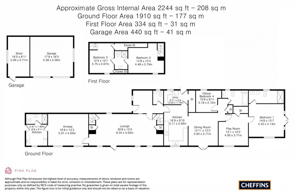 Floorplans For Cross Green, Dullingham