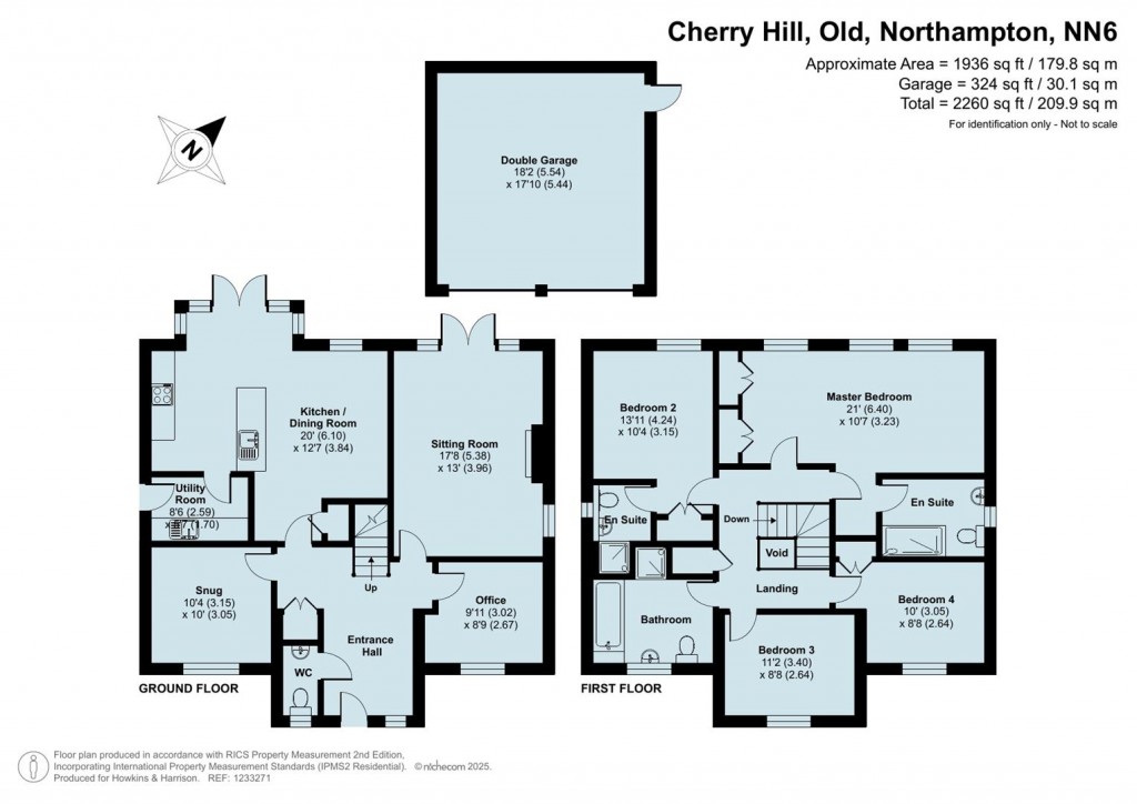 Floorplans For Cherry Hill, Old, Northampton, NN6