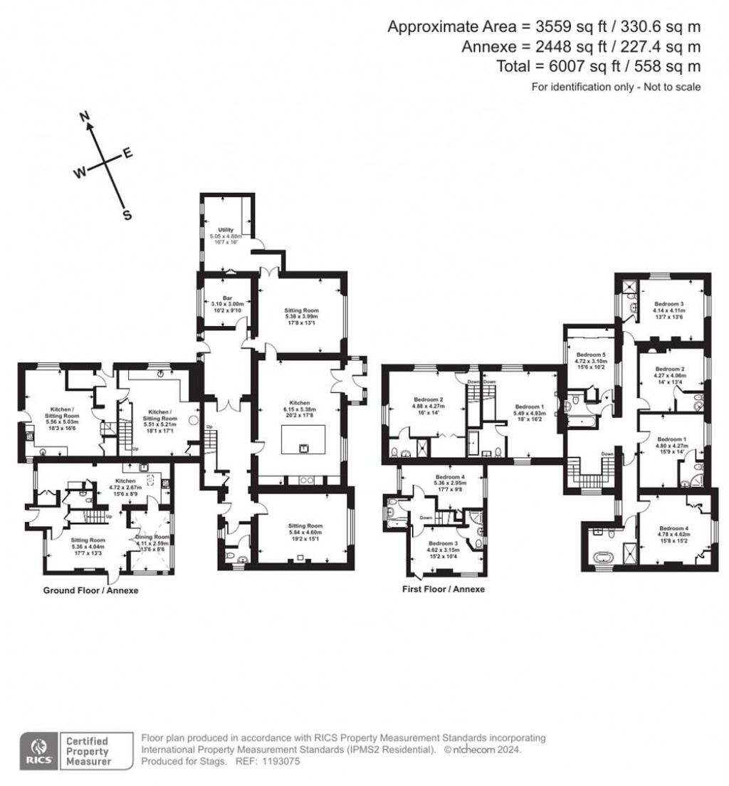 Floorplans For Cockington Village, Torquay