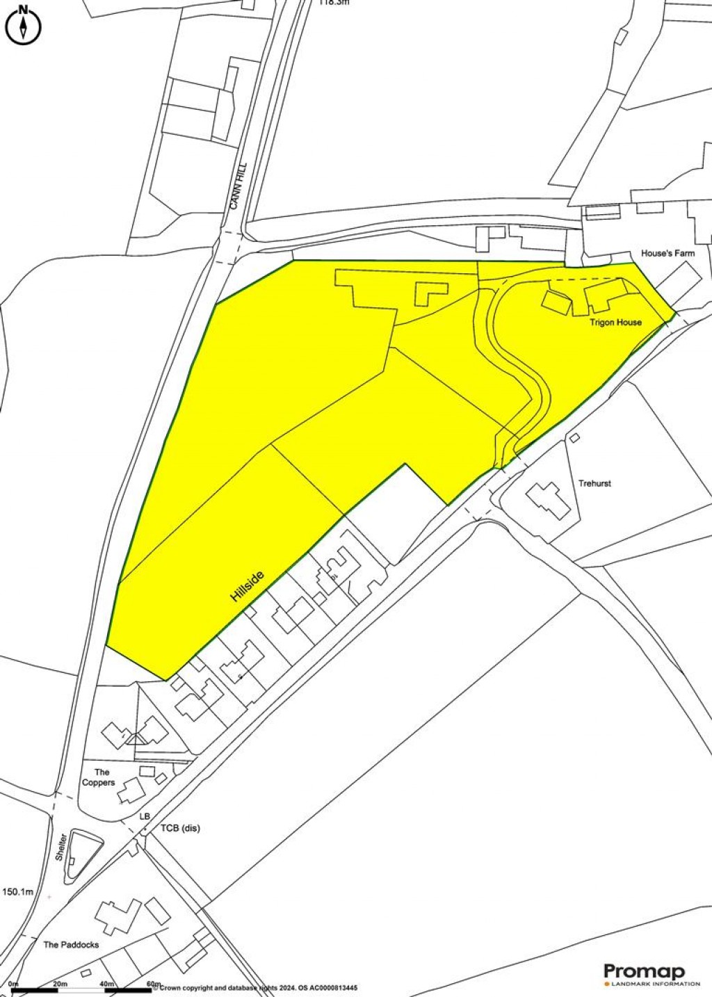 Floorplans For West Lane, Melbury Abbas, Shaftesbury