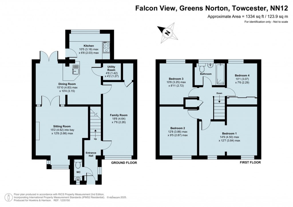 Floorplans For Falcon View, Greens Norton, Towcester, NN12