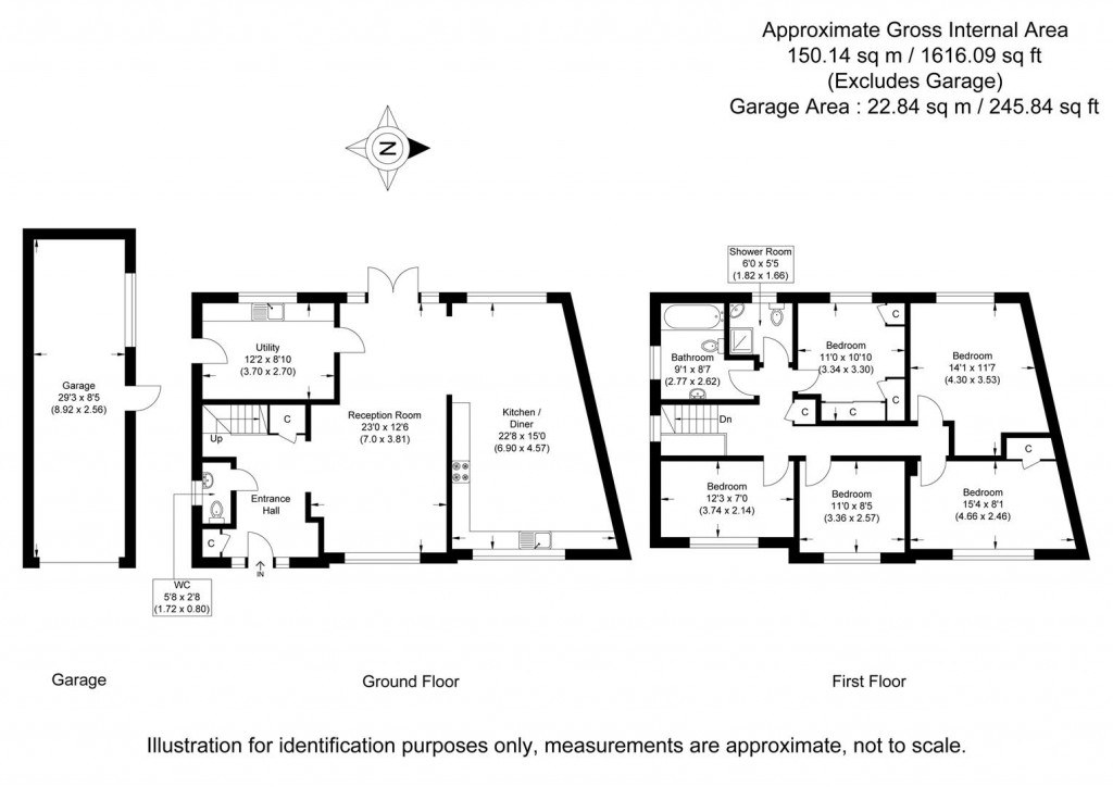 Floorplans For Fair Leas, Saffron Walden
