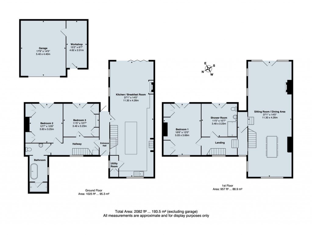 Floorplans For Hall Lane, Odstone, CV13