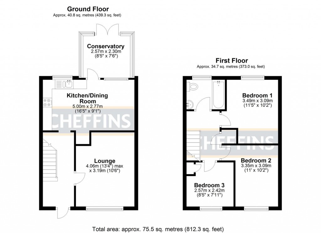 Floorplans For Croft Park Road, Littleport, Ely