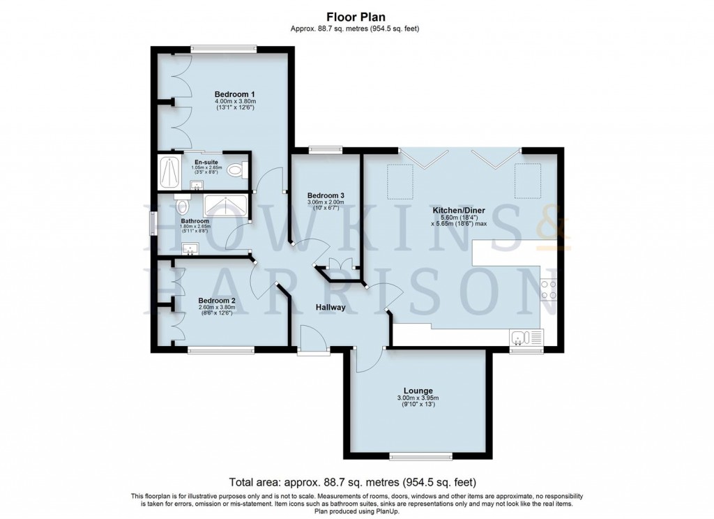 Floorplans For Orchard Close, Moira, DE12