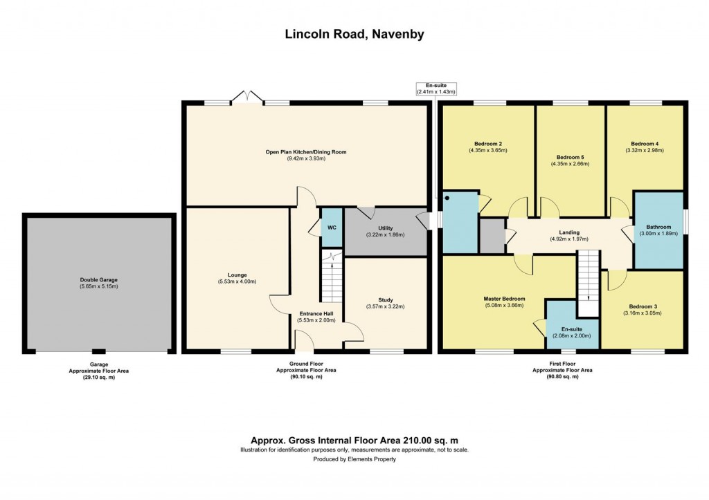 Floorplans For Lincoln Road, Navenby