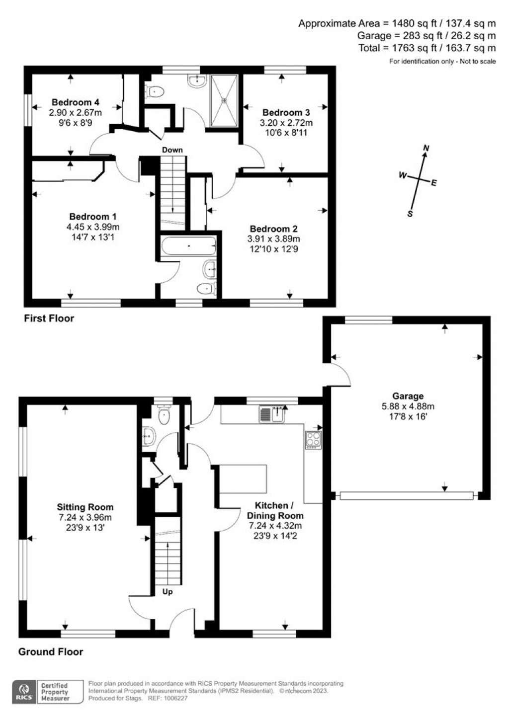 Floorplans For Marlborough Avenue, Torquay