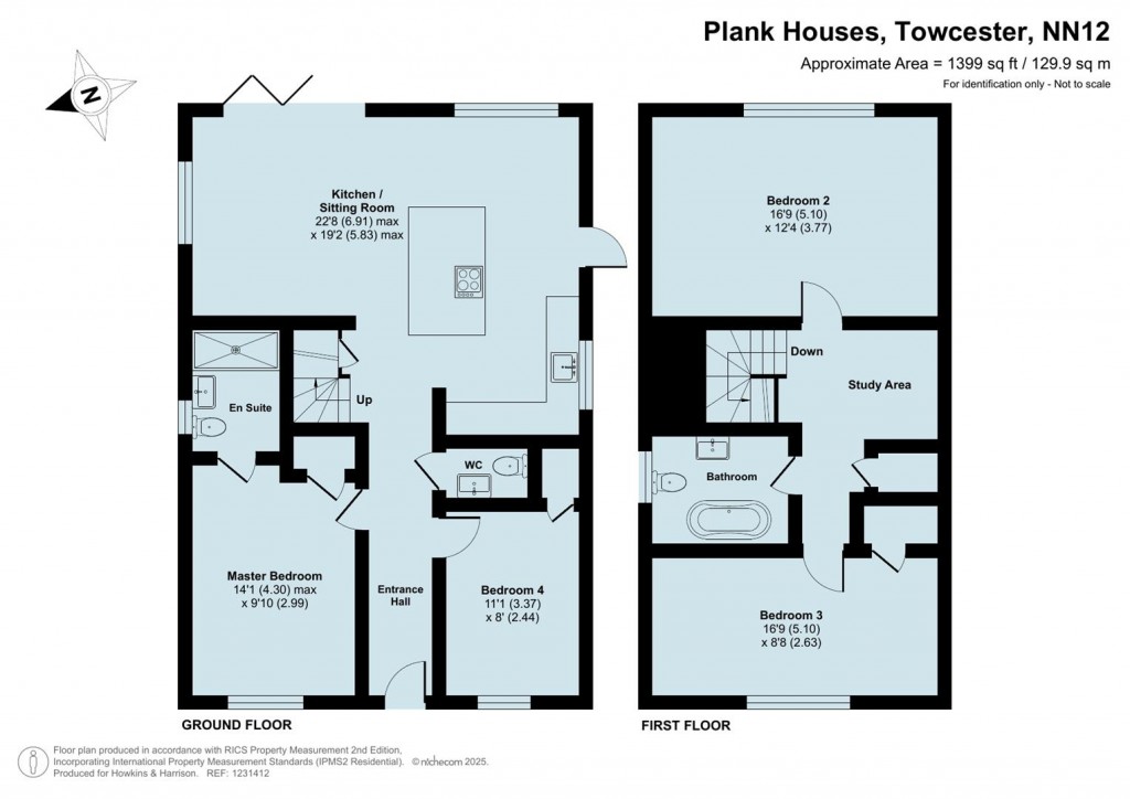 Floorplans For Plank Houses, Towcester, NN12