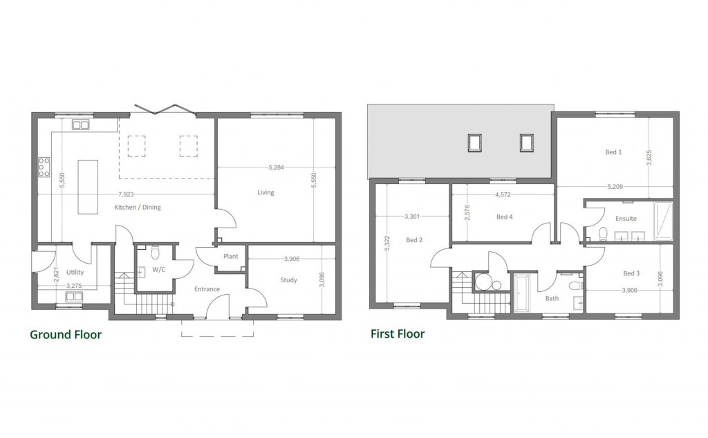 Floorplans For Stortford Road, Clavering, Saffron Walden