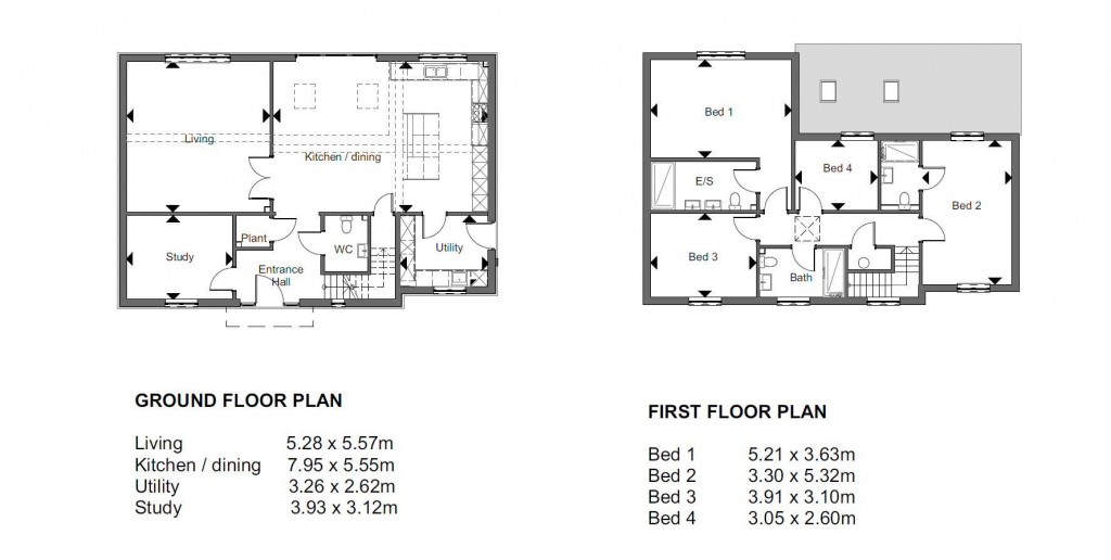 Floorplans For Stortford Road, Clavering, Saffron Walden