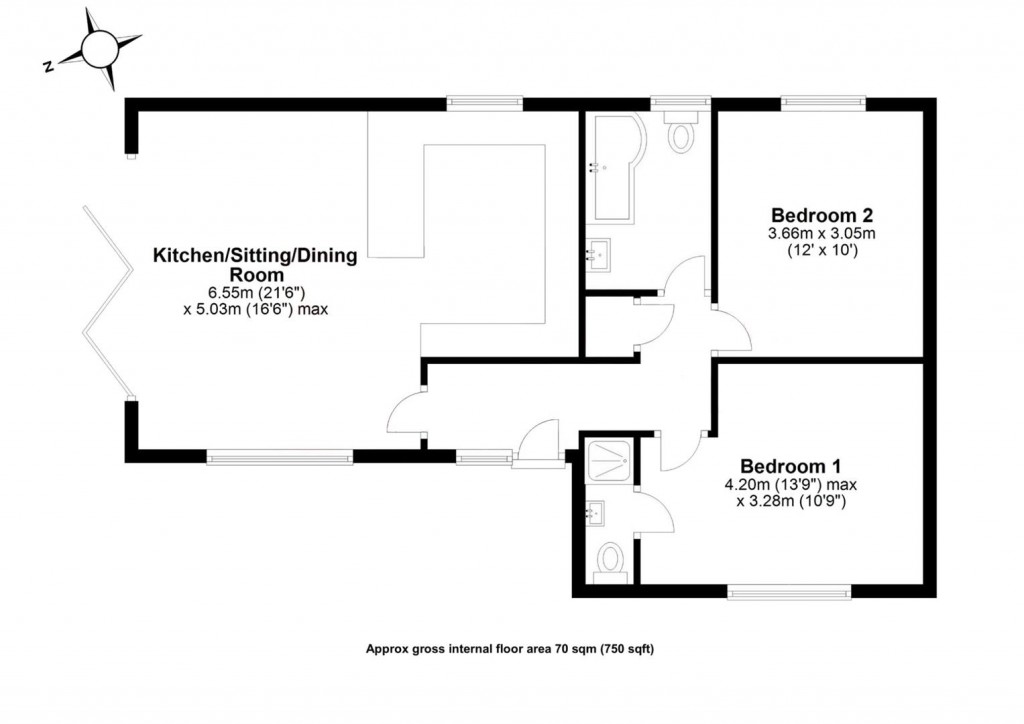 Floorplans For Peaslands Road, Saffron Walden