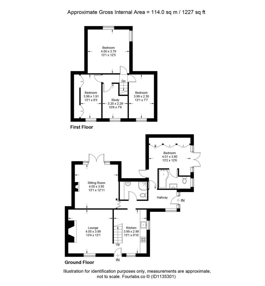 Floorplans For Newbridge, Penzance