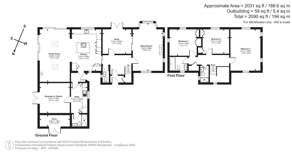 Floorplans For Somers Road, Lyme Regis