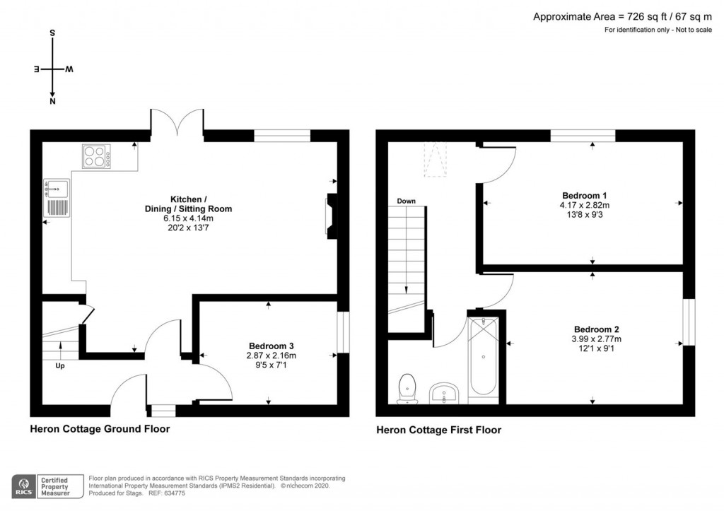 Floorplans For Littleham, Bideford