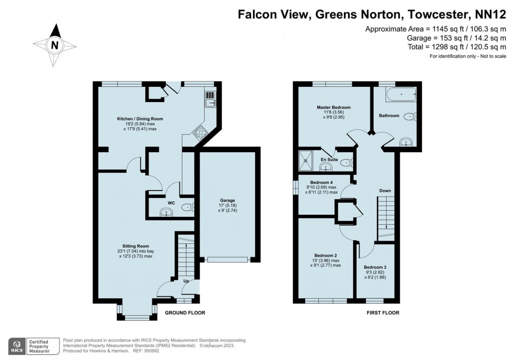 Floorplans For Falcon View, Greens Norton, NN12