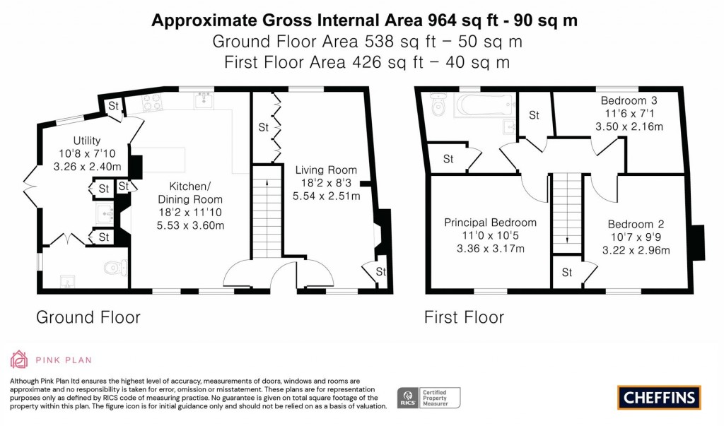 Floorplans For East Fen Road, Isleham