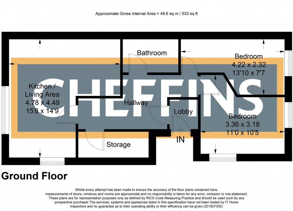 Floorplans For Tower Court, Tower Road, Ely