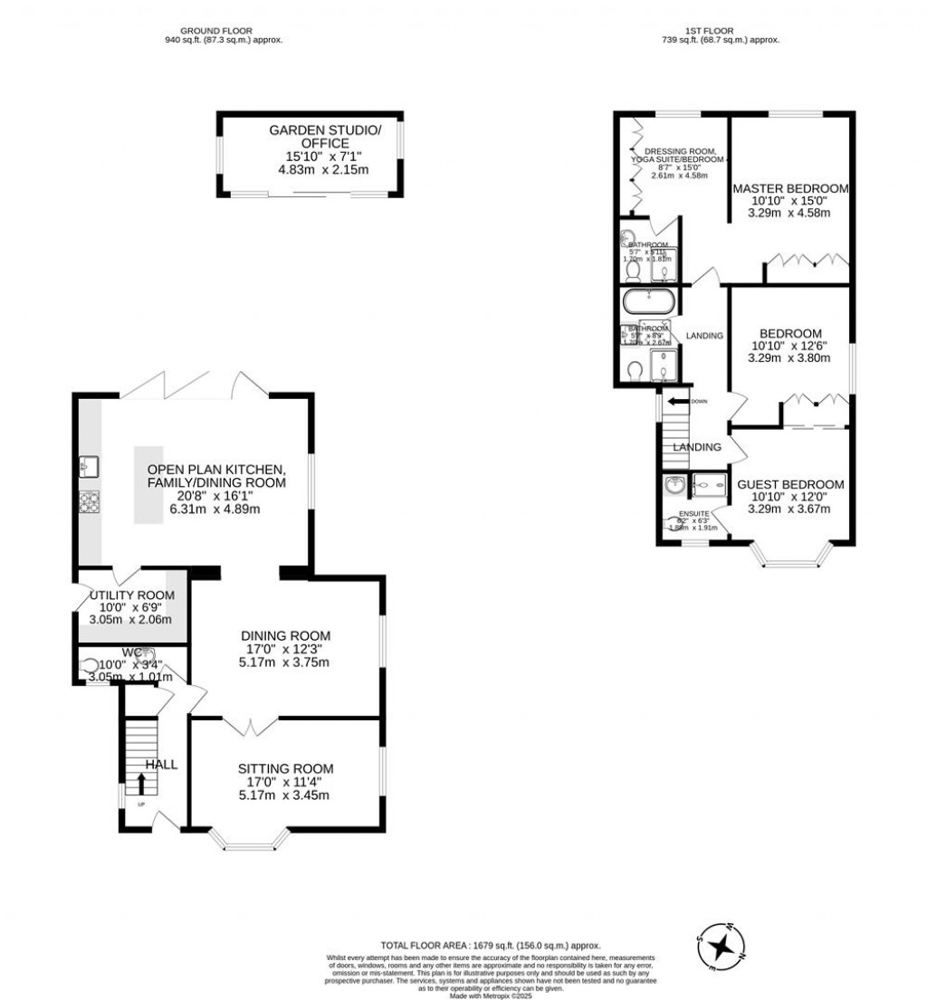Floorplans For Holly Tree Lodge, Wilbarston, Market Harborough