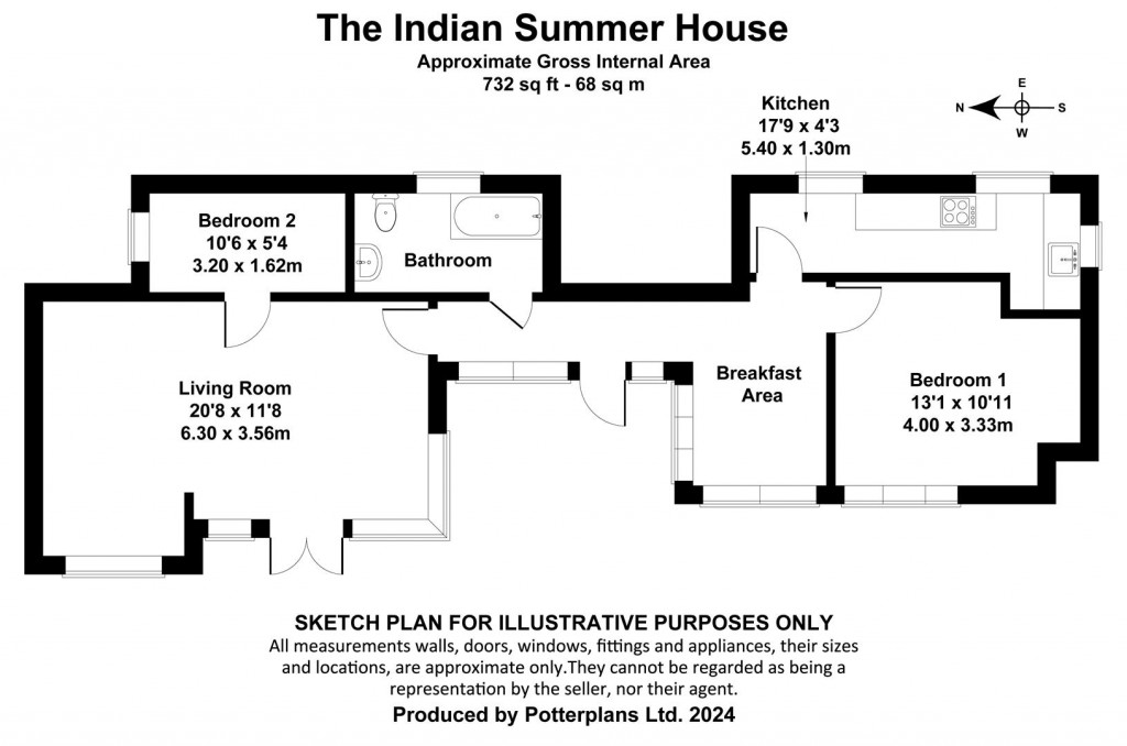 Floorplans For Albert Cottage Hotel, Isle of Wight