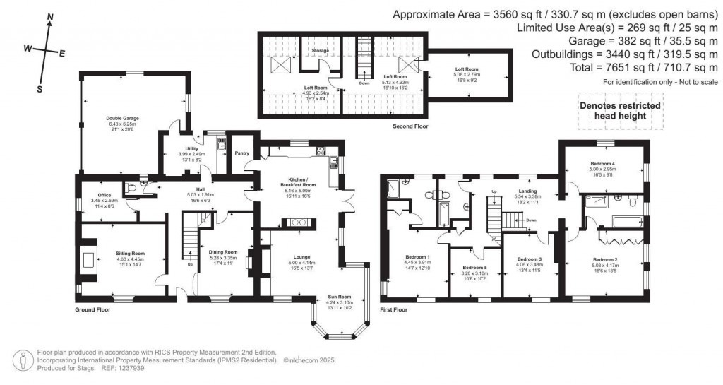 Floorplans For Blackborough, Cullompton