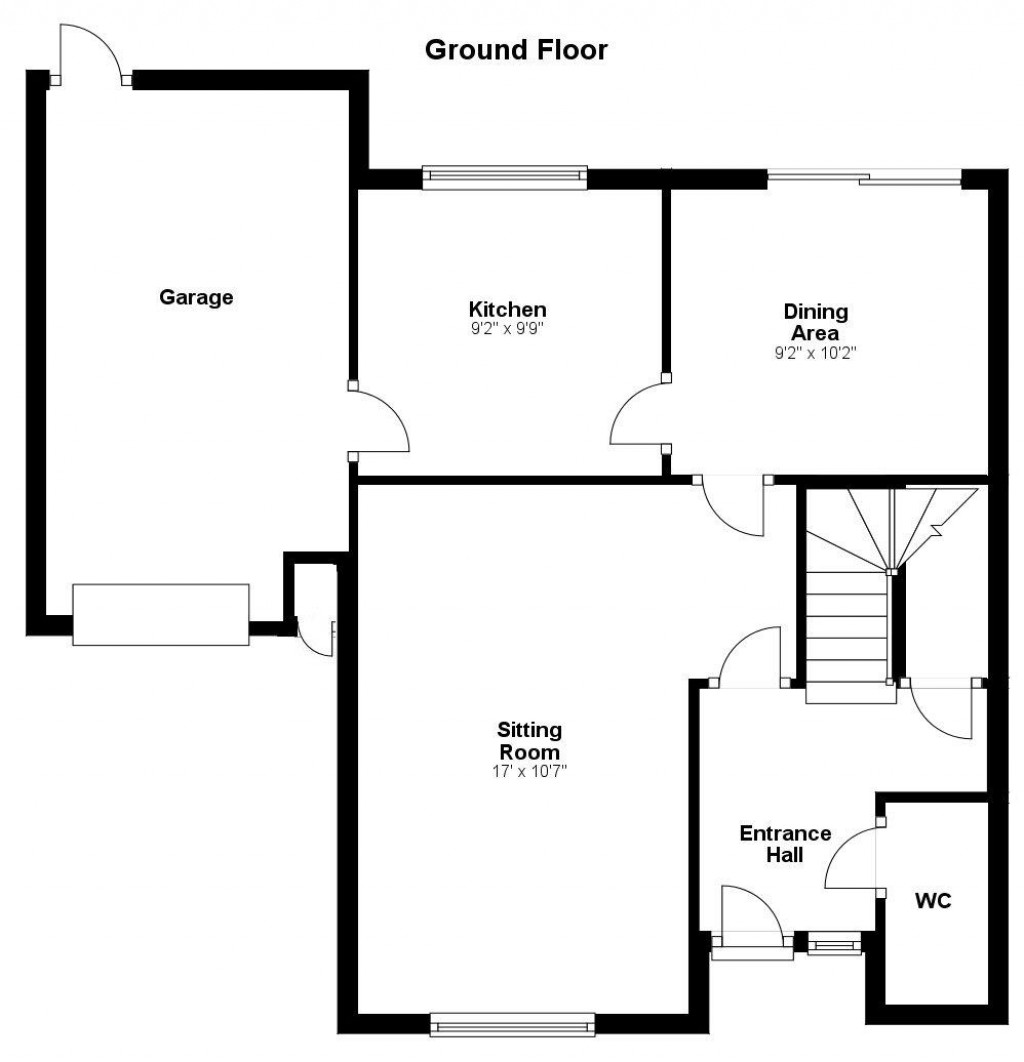 Floorplans For Lophams Close, Haverhill
